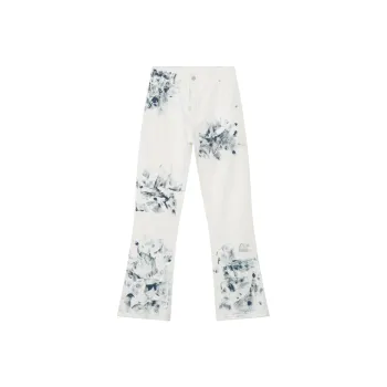Voguo Relay Jeans Unisex Tou Jasper White