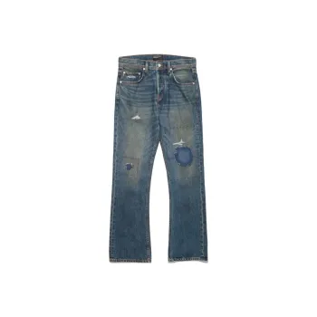 ENFANTS RICHES DEPRIMES Thrashed Flare Jeans
