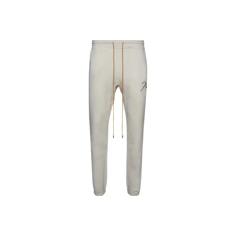 RHUDE Logo Embroidered Drawstring Track Pants-0