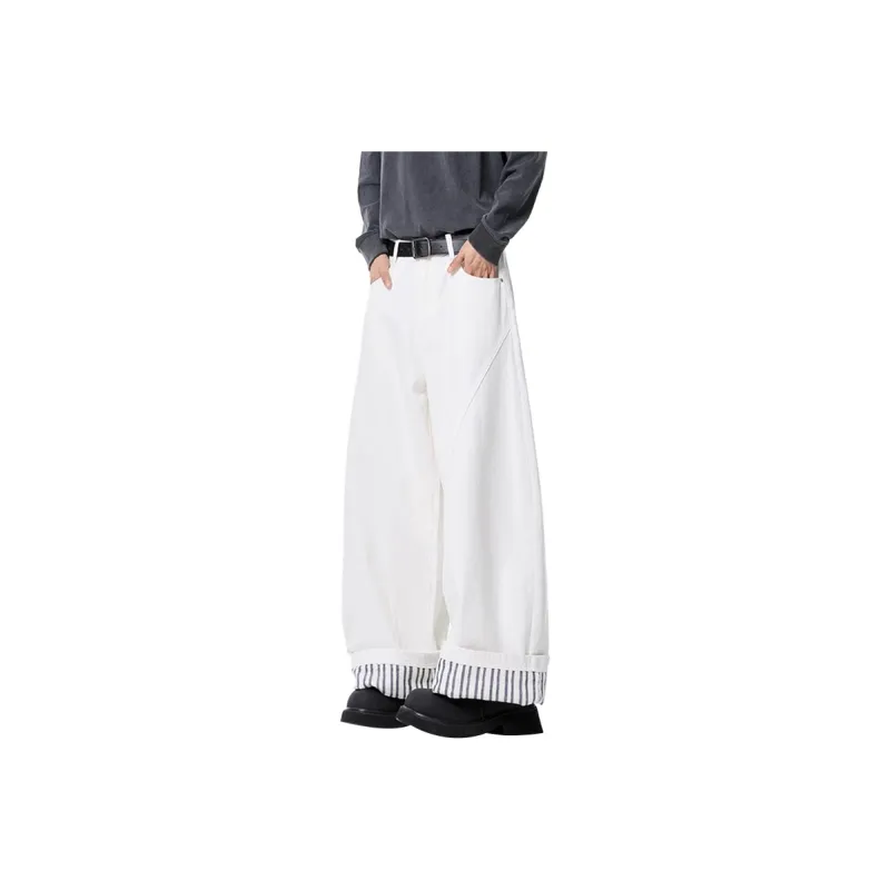 DJ.SPIRIT Jeans Unisex White-0