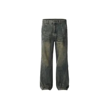 GBXM Jeans Unisex Vintage Blue