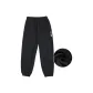 Fall Winter Fleece-Lined Black