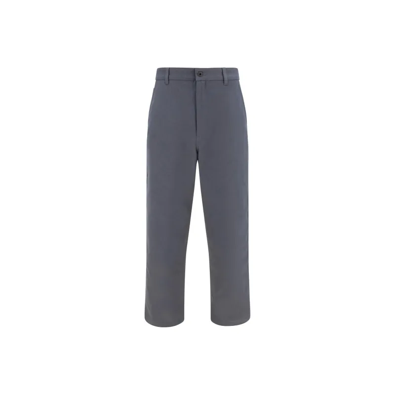 Valentino Button Detailed Straight Leg Trousers-0