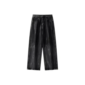 CHARLIE GOLF Jeans Unisex Distressed Gray