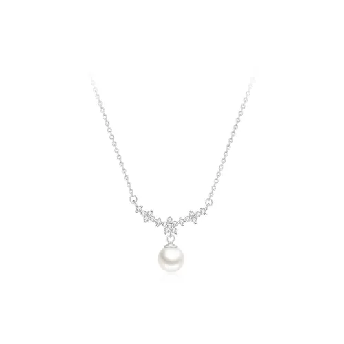 Love Link 925 Sterling Silver Necklaces Women's