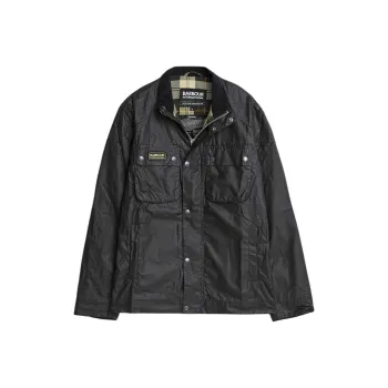 BARBOUR Logo Patch Long Sleeved Jacket