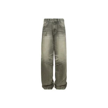 FORNINES Jeans Unisex Olive Gray