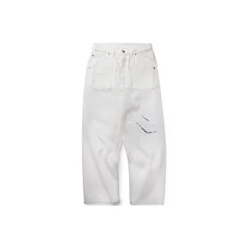 TEKABLU Casual Pants Unisex Ecru