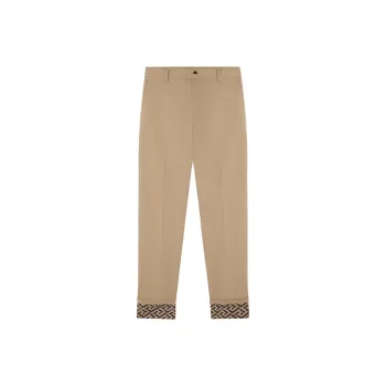 VERSACE Casual Pants Men Khaki