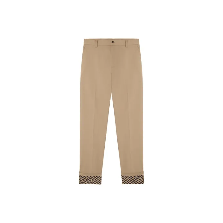 VERSACE Casual Pants Men Khaki-0