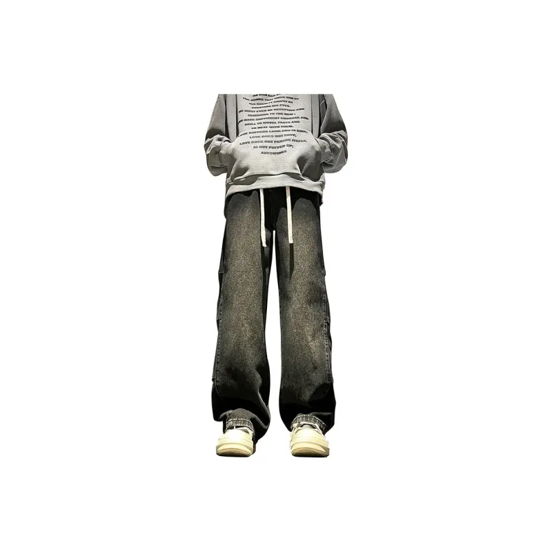 Menglaini Jeans Unisex-5