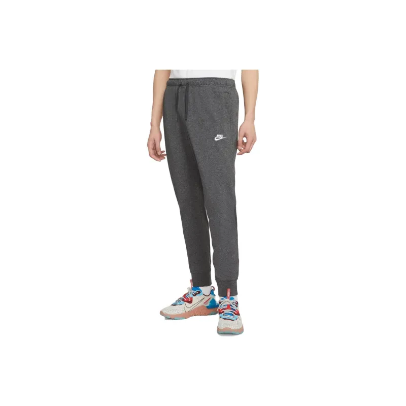 Nike Sportswear Club Knitted Sports Pants Men's Gray-0