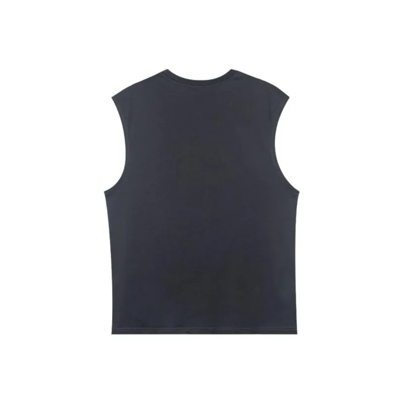 QIAODAN Men's Training Series Tank Top Men's Black Sand Gray-1