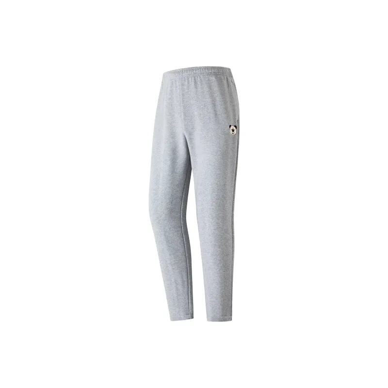 Erke Knitted Sweatpants Men Mica Heather Gray-0