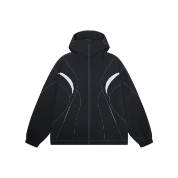 CHINISM Blackwater Series Jacket Unisex Black