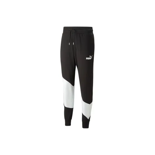 PUMA POWER Knitted Sports Pants Men's Black