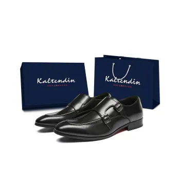 Kaltendin Cow Leather Classic Vintage Versatile Comfortable And Trendy Fashion Dress Shoes Men's