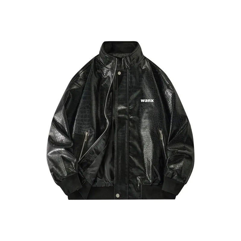 WANX Leather Jackets Unisex-0