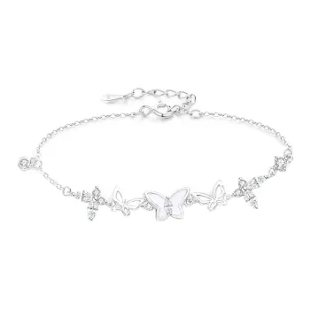 Love Link 999 Fine Silver Bracelets Women's