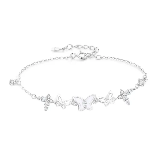 Love Link 999 Fine Silver Bracelets Women's
