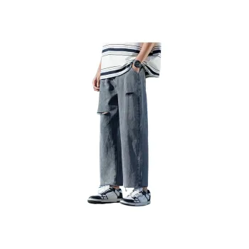 Tonlion Jeans Unisex Black Gray Color