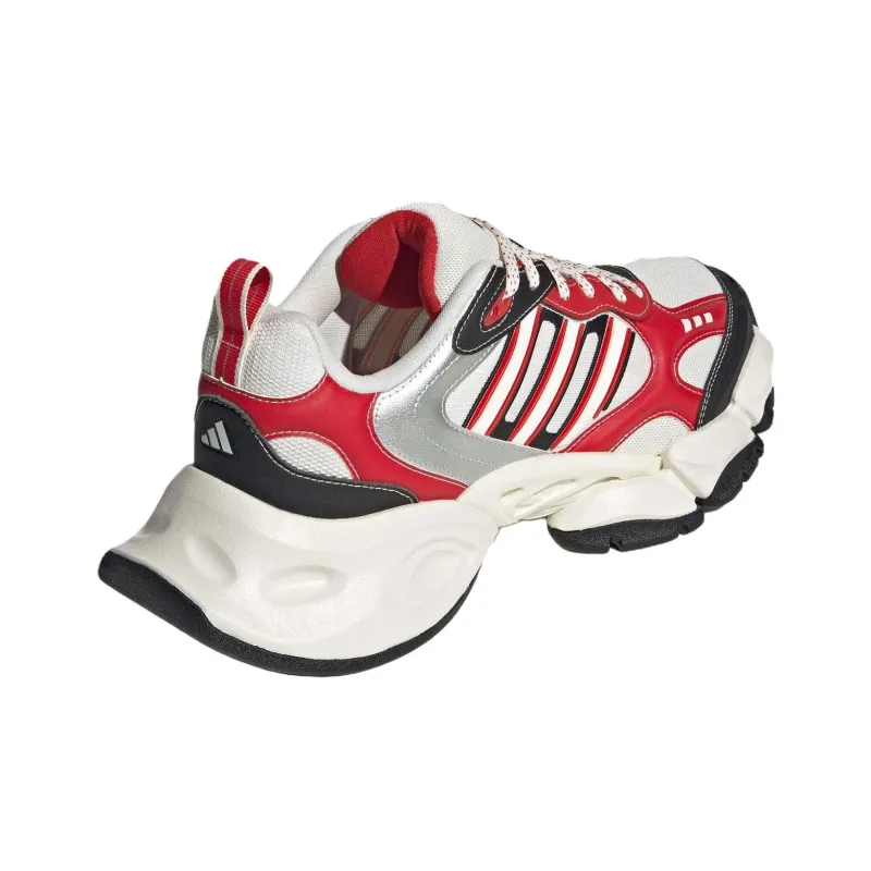 Adidas XLG Cushioning Slip Resistant Low Top Casual Running Shoes Unisex Red-3