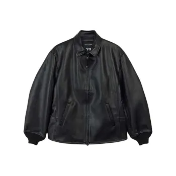 Adidas Free Shipping With AdiClub Y 3 Pleather Bomber Jacket