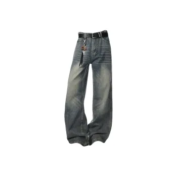 GLFL Jeans Unisex Vintage Blue