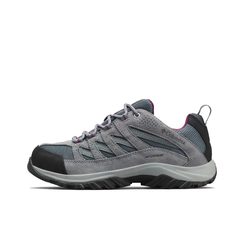 Columbia Crestwood Anti Slip Wear Resistant Low Top Mountaineering & Hiking Shoes Women's Gray-0
