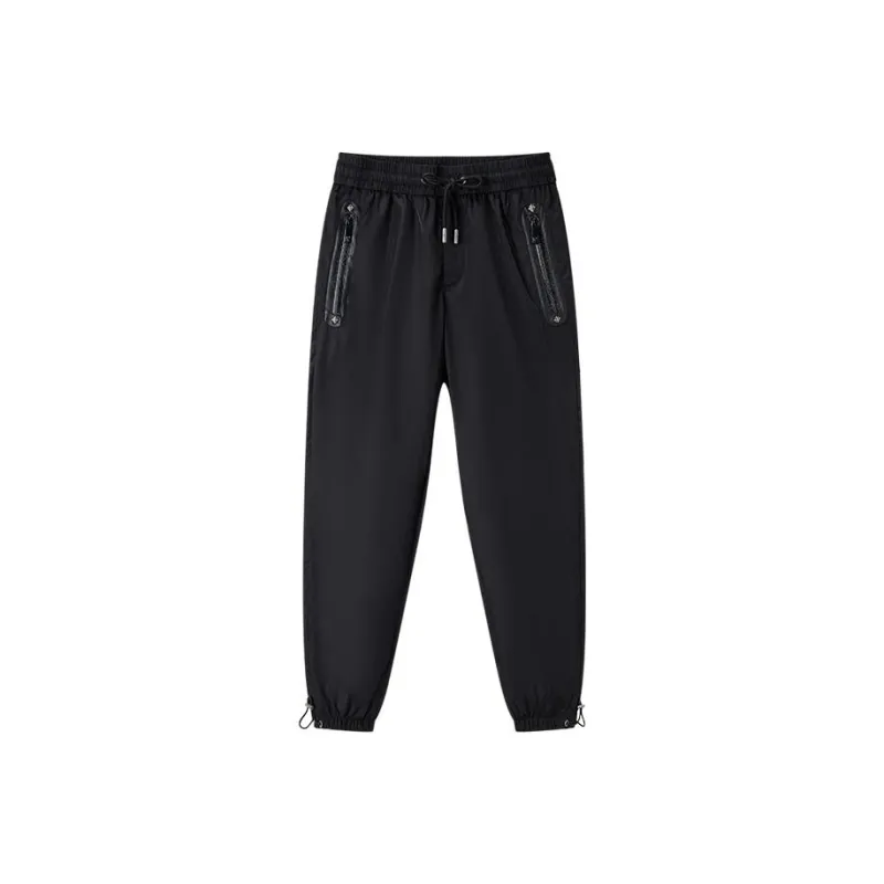 JOHN RICHMOND Knitted Sweatpants Men Black-0