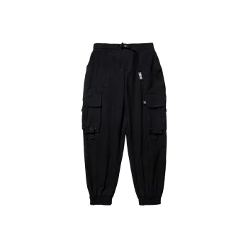 AOGZ Knitted Sweatpants Unisex Black