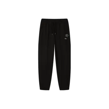 Pony Knitted Sweatpants Men Black