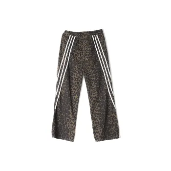 Chisportate Jeans Unisex Leopard Print