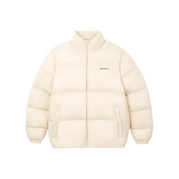 Carhartt WIP Down Jacket Men's Beige Yellow