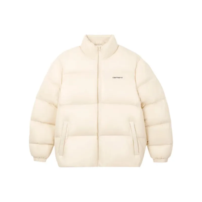 Carhartt WIP Down Jacket Men's Beige Yellow-0