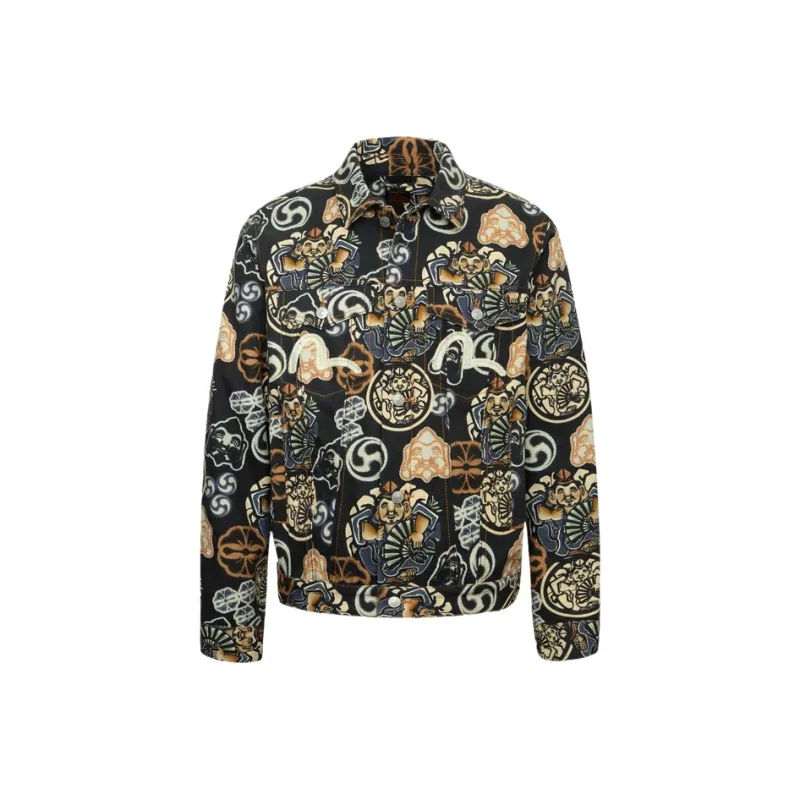 EVISU 2024 Fall And Winter Jacket Men's Multicolor-0