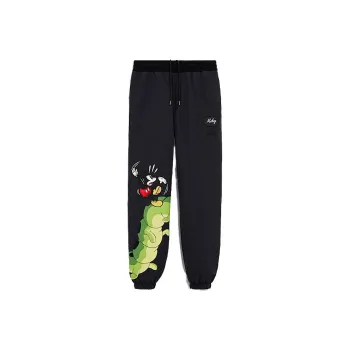 COACH X DISNEY Knitted Sweatpants Men's Black