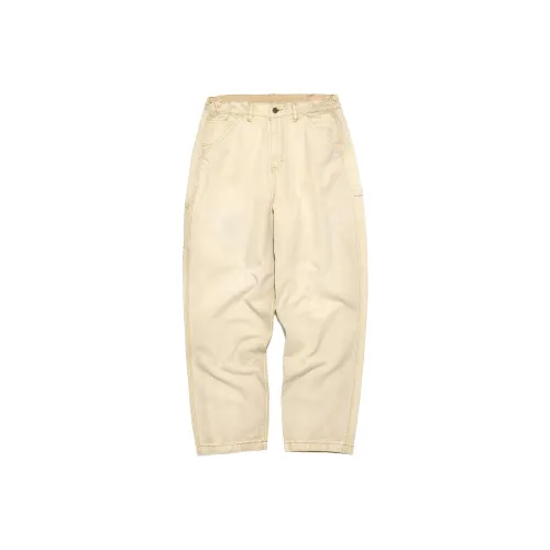 Lee Jeans Unisex Beige Yellow