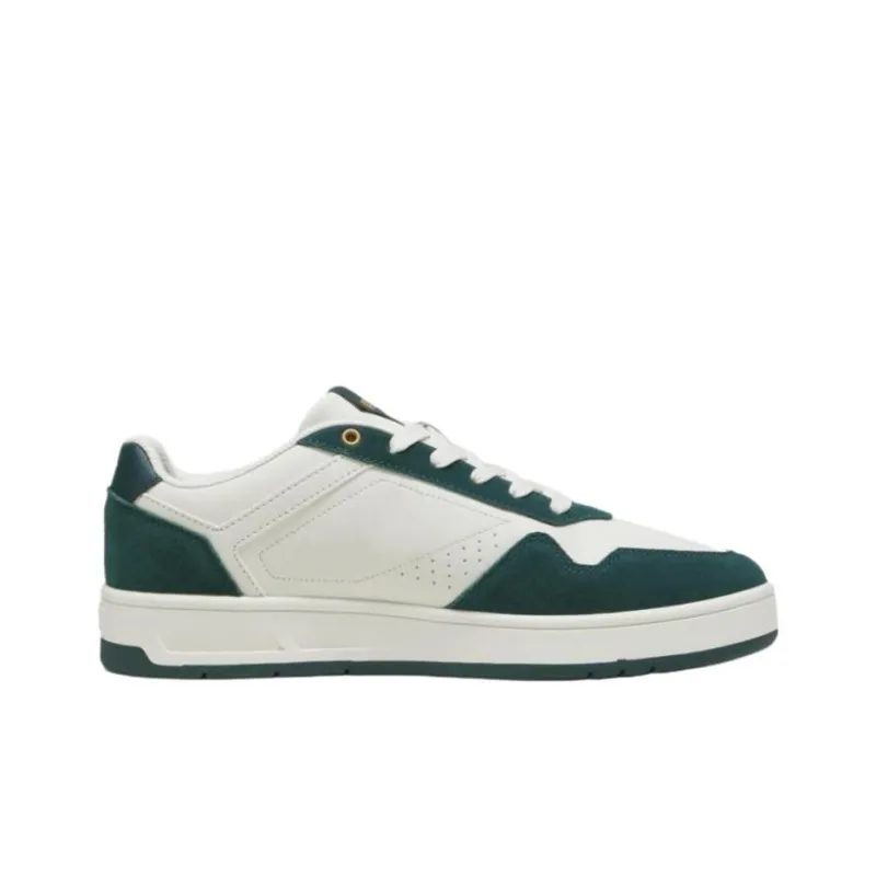 PUMA Anti Slip Wear Resistant Low Top Skateboard Shoes Men's White Green-1