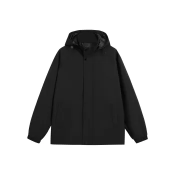 Small Columns Under The Sea Jackets Coats Unisex Black