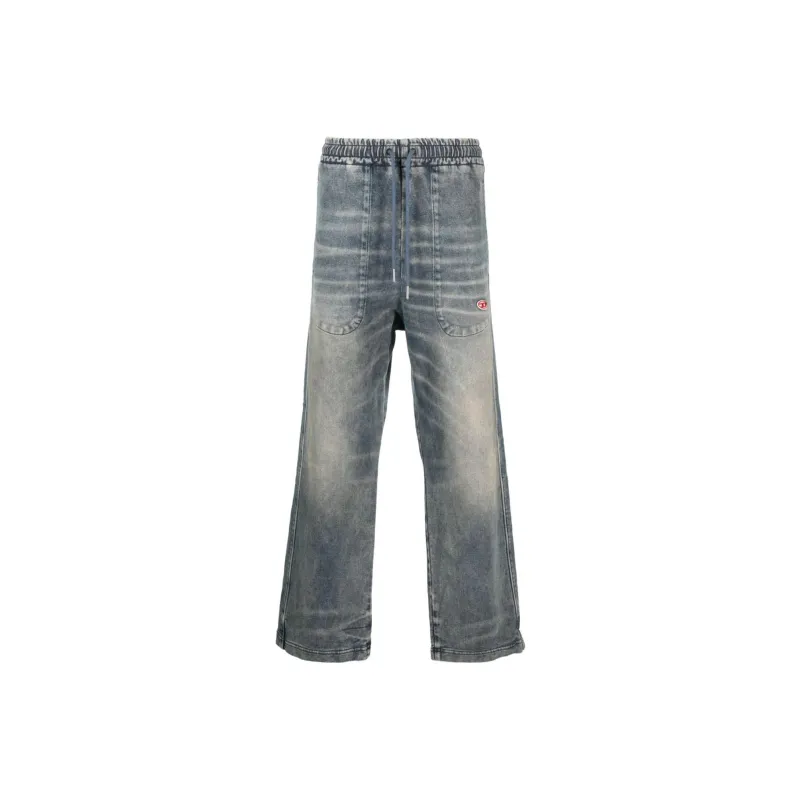 DIESEL D Martians Ne Straight Jogger Jeans-0