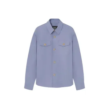 VERSACE Gabardine Overshirt