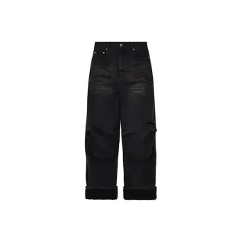 WE11DONE Jeans Unisex Black