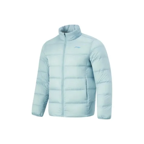 LiNing Fitness Series Down Jacket Men's Forget-Me-Not Blue