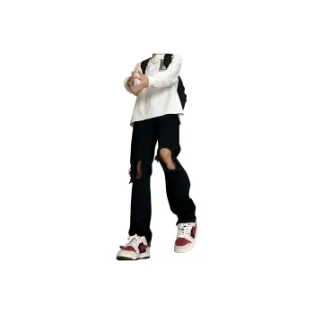 NEAR HERE Jeans Unisex Black
