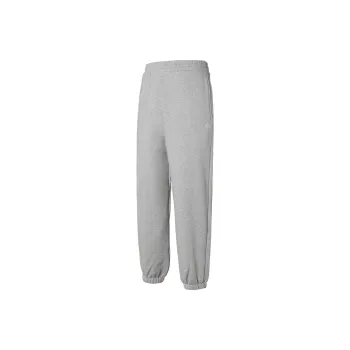 Adidas Knitted Sweatpants Unisex Medium Heather Gray