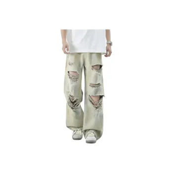 FALIAMS Jeans Unisex Yellow Mud