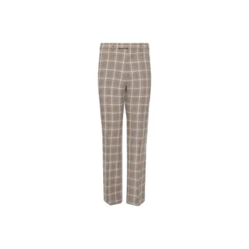 GUCCI Checkered Straight Leg Trousers