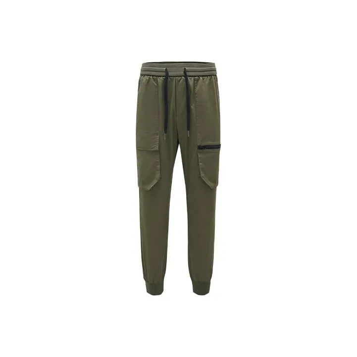 CAT FW22 Casual Pants Unisex Army Green-0