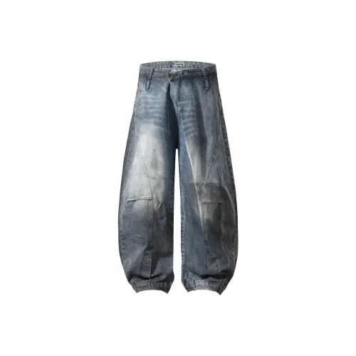 PISYPOX Jeans Unisex Blue